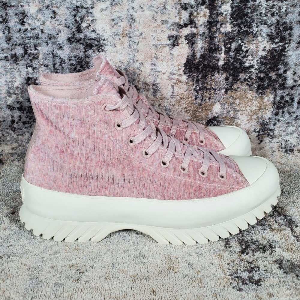 Converse Women's Chuck Taylor All Star Lugged 2.0 High 'Stone Mauve' Size 12.5